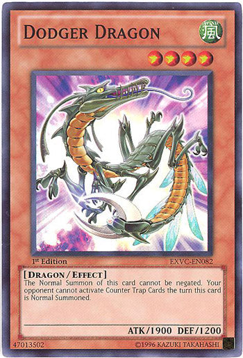 Dodger Dragon [EXVC-EN082] Super Rare | Chromatic Games