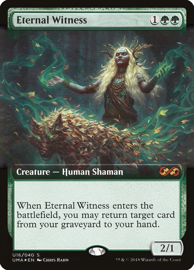 Eternal Witness (Topper) [Ultimate Masters Box Topper] | Chromatic Games