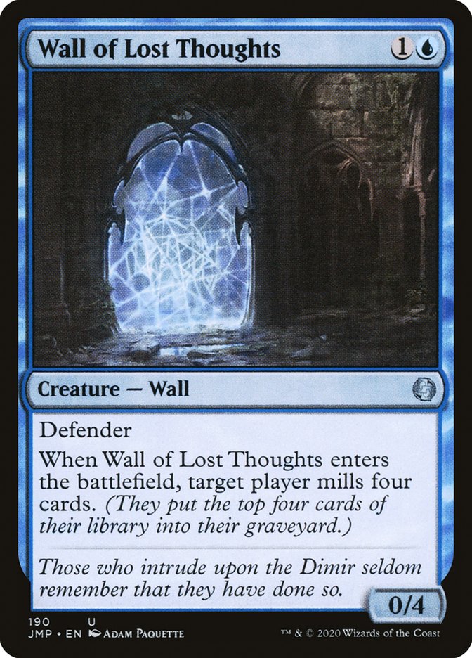 Wall of Lost Thoughts [Jumpstart] | Chromatic Games