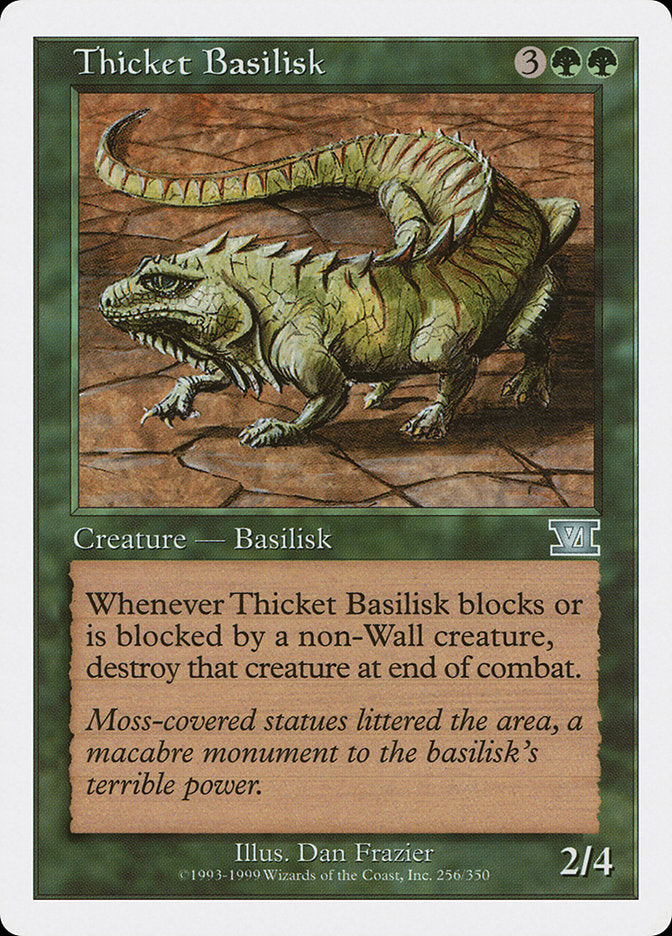 Thicket Basilisk [Classic Sixth Edition] | Chromatic Games