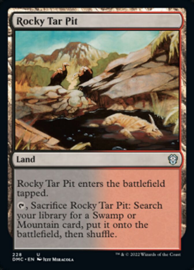 Rocky Tar Pit [Dominaria United Commander] | Chromatic Games