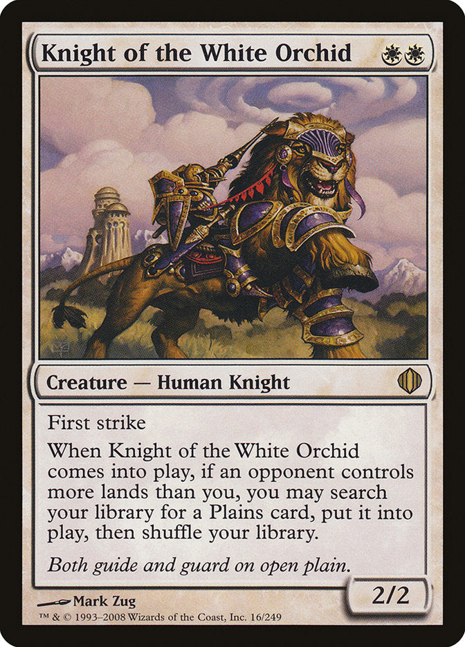 Knight of the White Orchid [Shards of Alara] | Chromatic Games