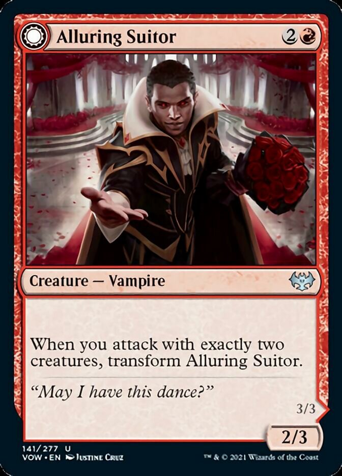 Alluring Suitor // Deadly Dancer [Innistrad: Crimson Vow] | Chromatic Games