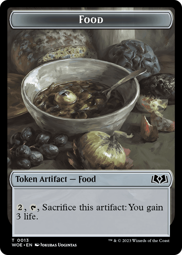 Food (0013) Token [Wilds of Eldraine Tokens] | Chromatic Games