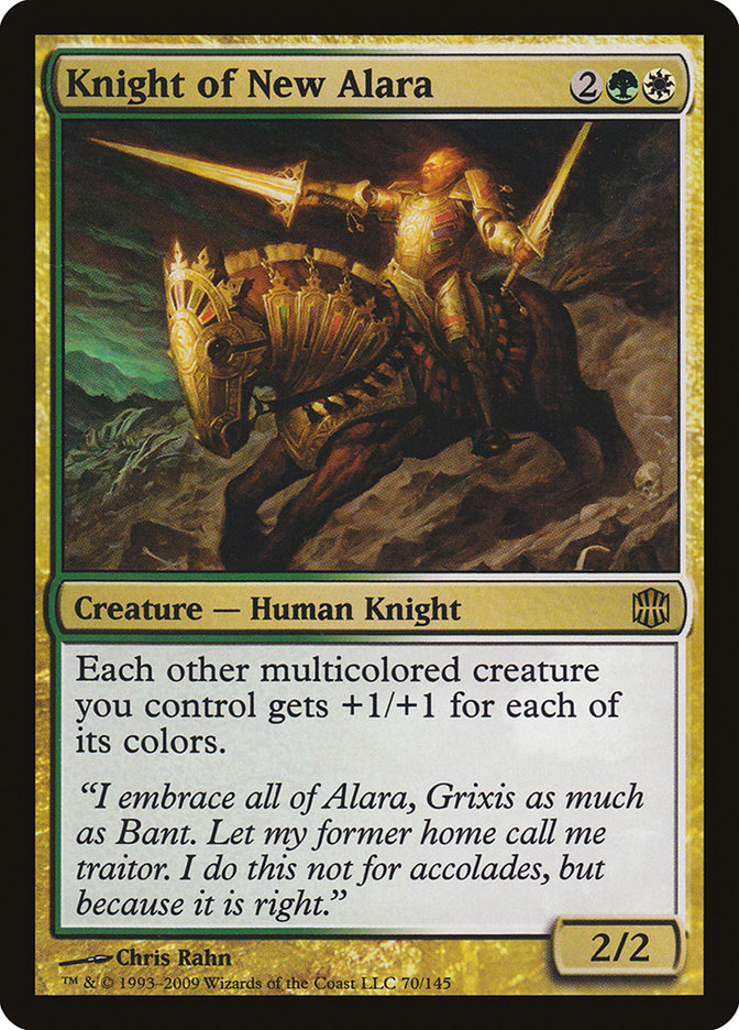 Knight of New Alara [Alara Reborn] | Chromatic Games