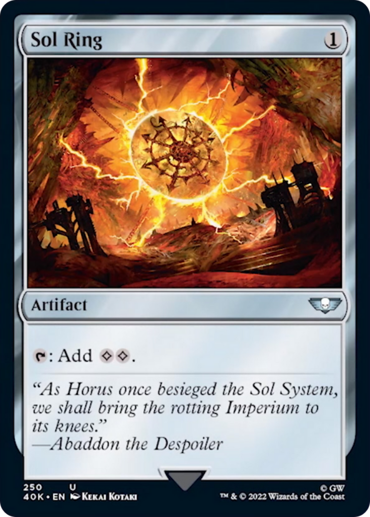 Sol Ring (250) [Warhammer 40,000] | Chromatic Games