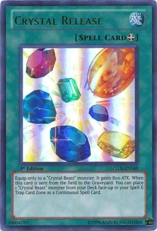 Crystal Release [LCGX-EN169] Ultra Rare | Chromatic Games