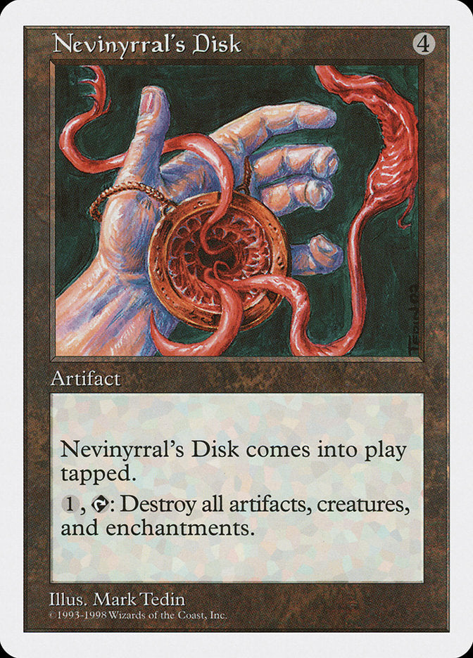 Nevinyrral's Disk [Anthologies] | Chromatic Games