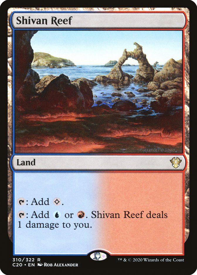 Shivan Reef [Commander 2020] | Chromatic Games