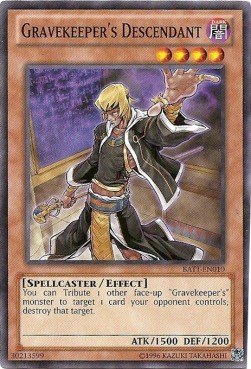 Gravekeeper's Descendant [BATT-EN010] Starfoil Rare | Chromatic Games