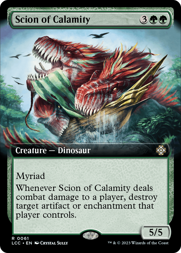 Scion of Calamity (Extended Art) [The Lost Caverns of Ixalan Commander] | Chromatic Games