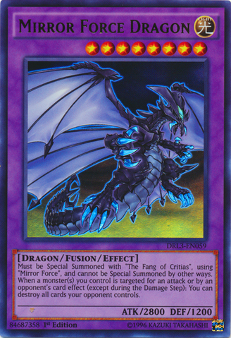 Mirror Force Dragon [DRL3-EN059] Ultra Rare | Chromatic Games