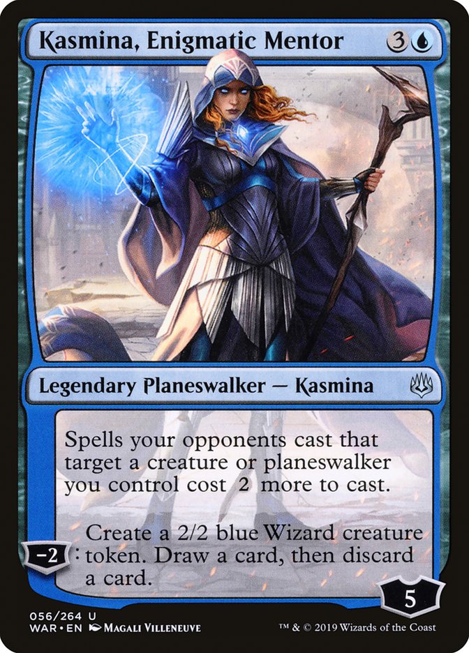 Kasmina, Enigmatic Mentor [War of the Spark] | Chromatic Games