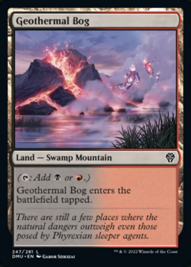 Geothermal Bog [Dominaria United] | Chromatic Games