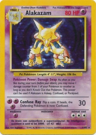 Alakazam [Base Set] | Chromatic Games