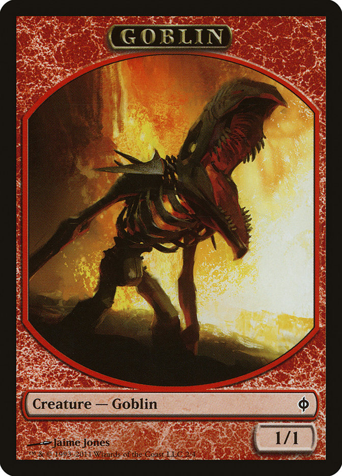 Goblin Token [New Phyrexia Tokens] | Chromatic Games