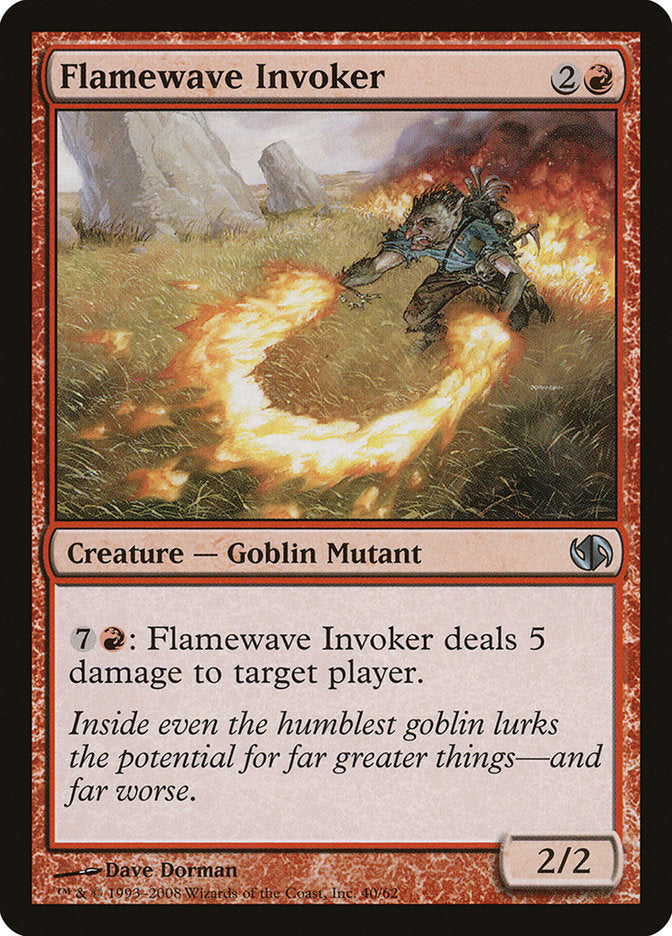 Flamewave Invoker [Duel Decks: Jace vs. Chandra] | Chromatic Games