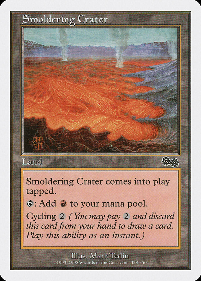 Smoldering Crater [Anthologies] | Chromatic Games