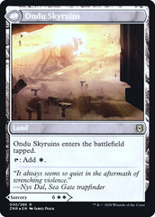 Ondu Inversion // Ondu Skyruins [Zendikar Rising Prerelease Promos] | Chromatic Games