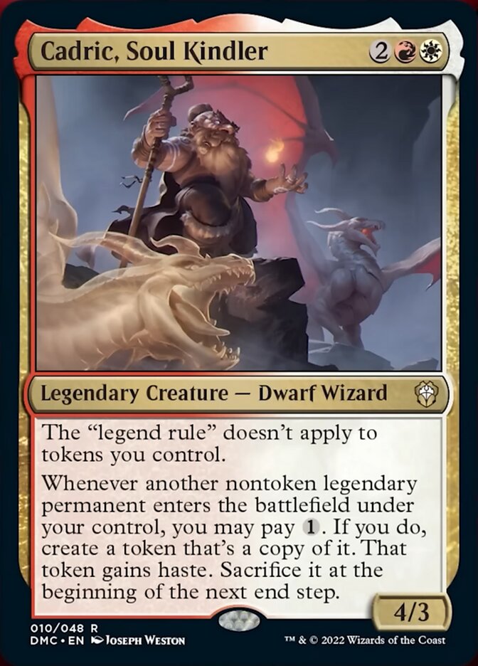 Cadric, Soul Kindler [Dominaria United Commander] | Chromatic Games