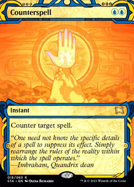 Counterspell (Foil Etched) [Strixhaven: School of Mages Mystical Archive] | Chromatic Games