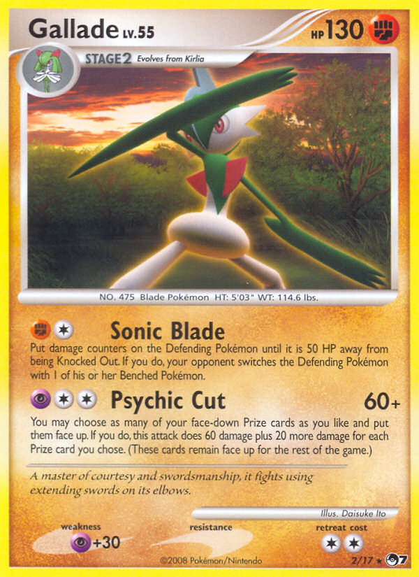 Gallade [POP Series 7] | Chromatic Games