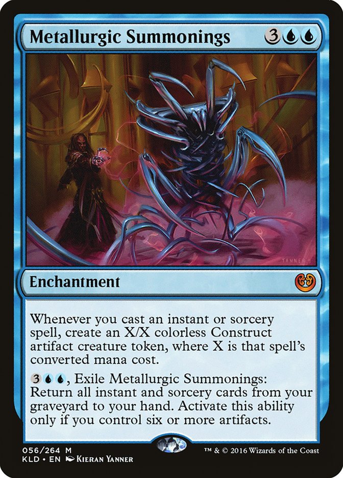 Metallurgic Summonings [Kaladesh] | Chromatic Games