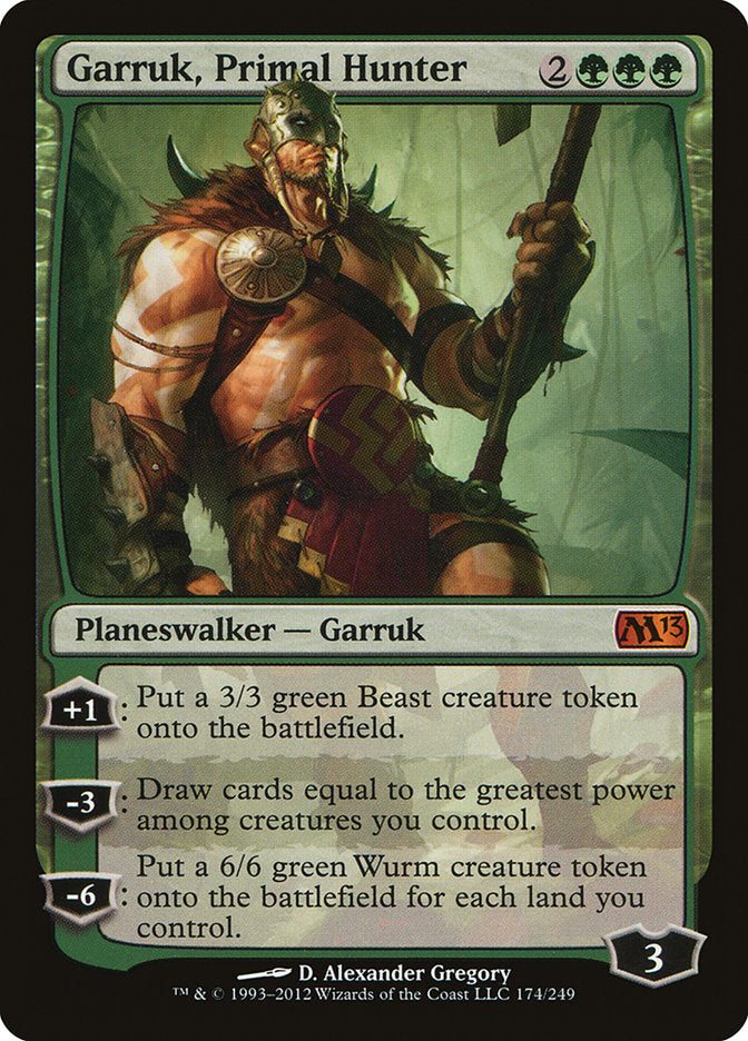 Garruk, Primal Hunter [Magic 2013] | Chromatic Games