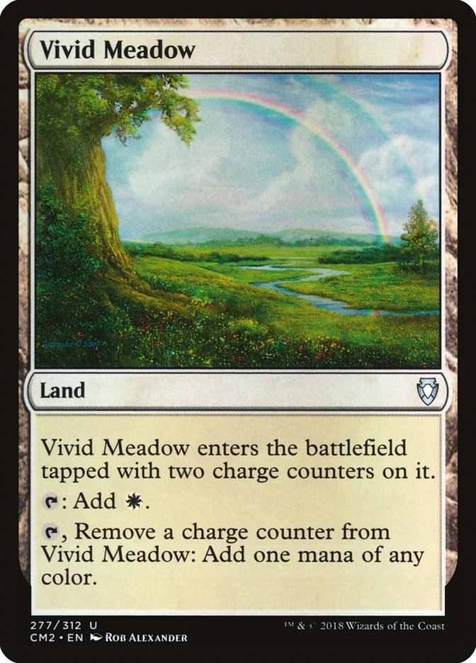 Vivid Meadow [Commander Anthology Volume II] | Chromatic Games