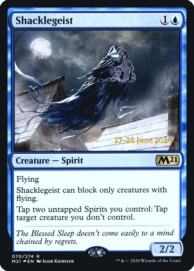 Shacklegeist [Core Set 2021 Prerelease Promos] | Chromatic Games