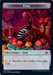 Beast // Food (18) Double-Sided Token [Modern Horizons 2 Tokens] | Chromatic Games