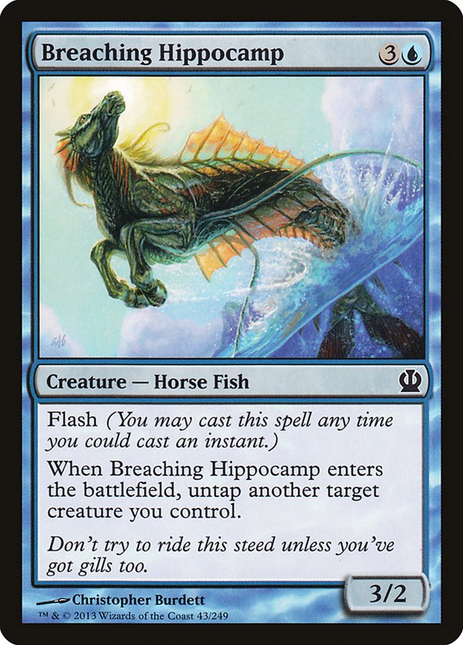 Breaching Hippocamp [Theros] | Chromatic Games