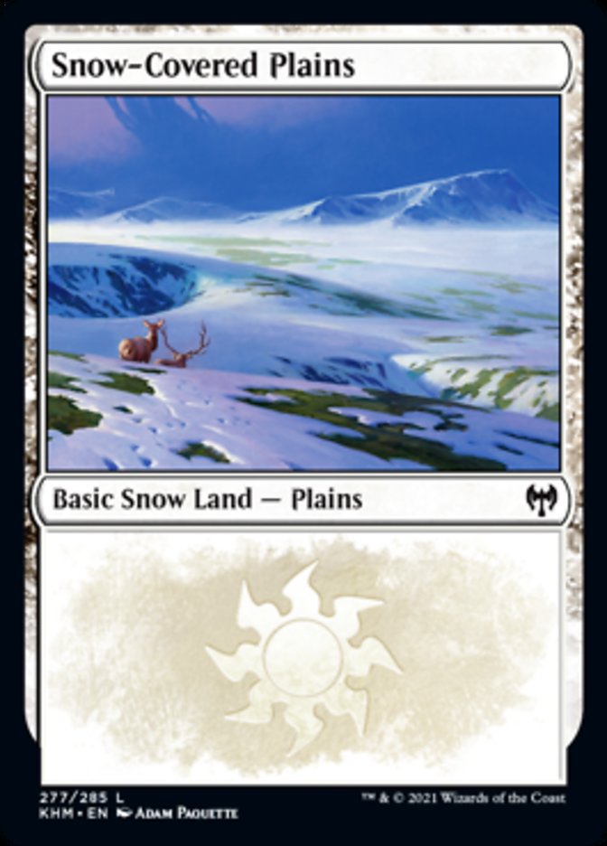 Snow-Covered Plains (277) [Kaldheim] | Chromatic Games