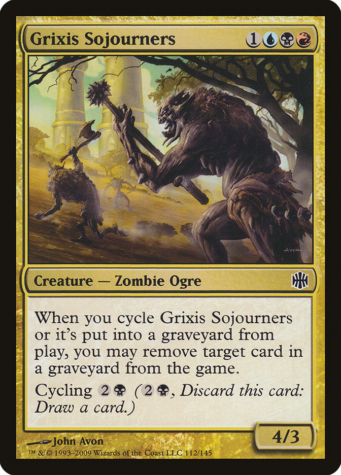 Grixis Sojourners [Alara Reborn] | Chromatic Games