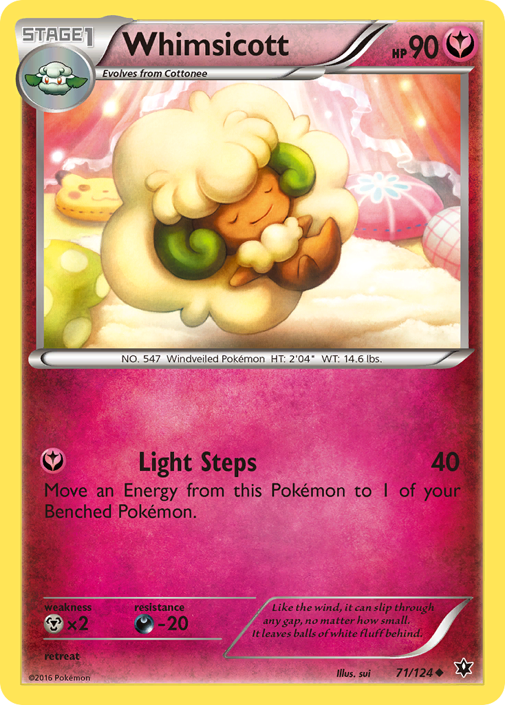 Whimsicott (71/124) [XY: Fates Collide] | Chromatic Games