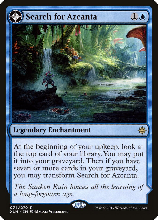 Search for Azcanta // Azcanta, the Sunken Ruin [Ixalan] | Chromatic Games