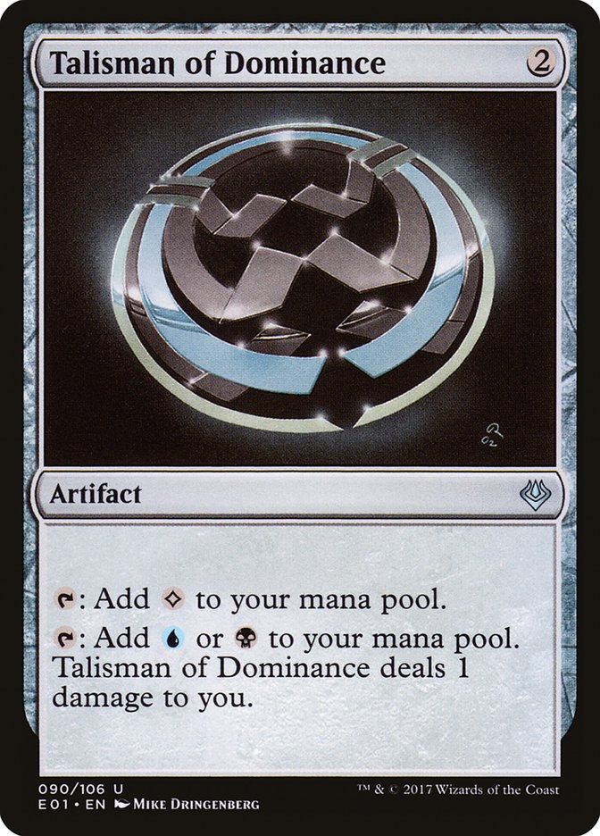 Talisman of Dominance [Archenemy: Nicol Bolas] | Chromatic Games