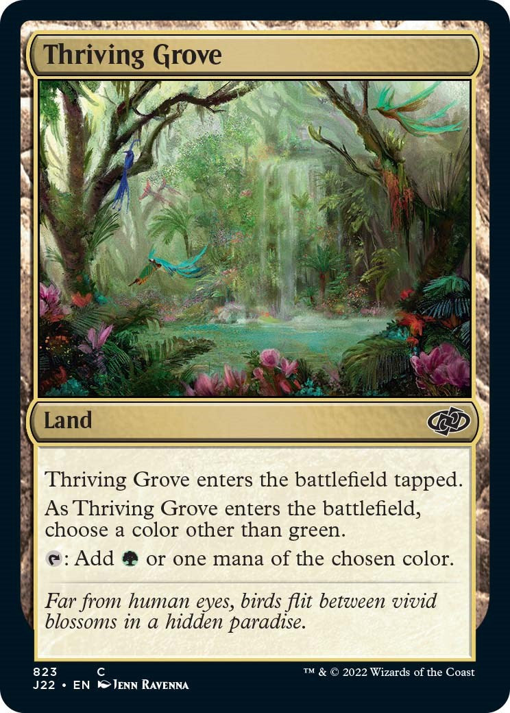 Thriving Grove [Jumpstart 2022] | Chromatic Games