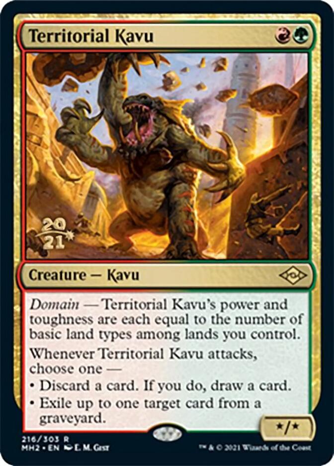 Territorial Kavu [Modern Horizons 2 Prerelease Promos] | Chromatic Games