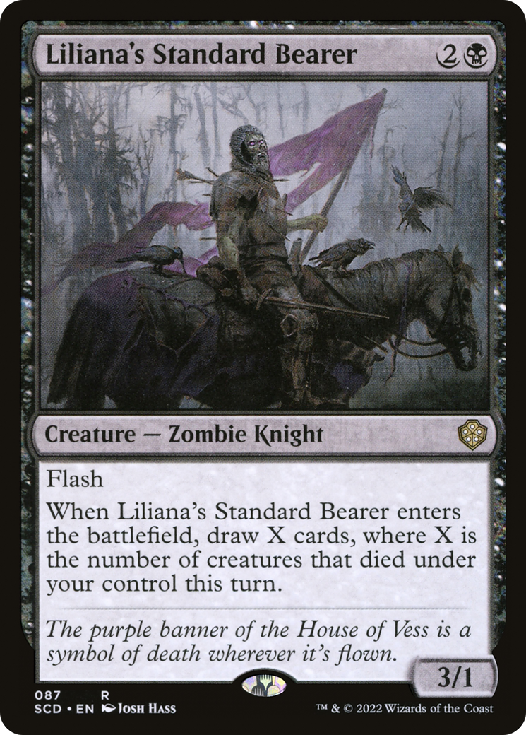 Liliana's Standard Bearer [Starter Commander Decks] | Chromatic Games