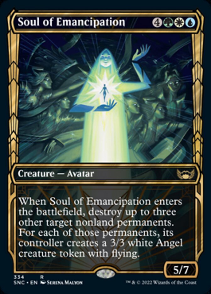 Soul of Emancipation (Showcase Golden Age) [Streets of New Capenna] | Chromatic Games