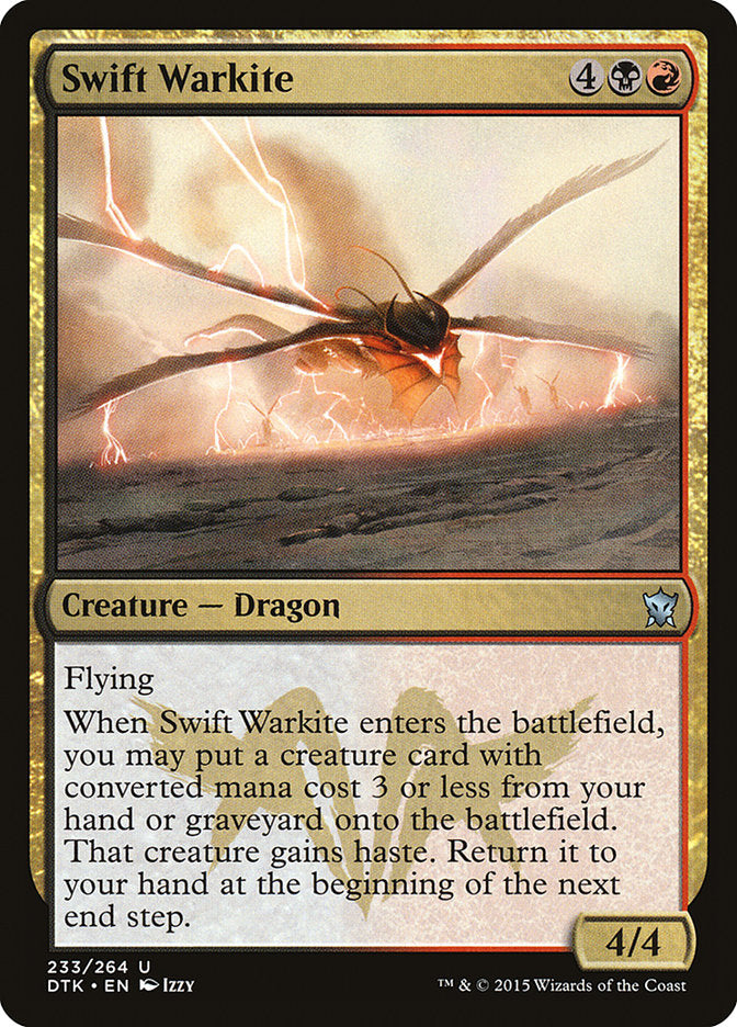 Swift Warkite [Dragons of Tarkir] | Chromatic Games