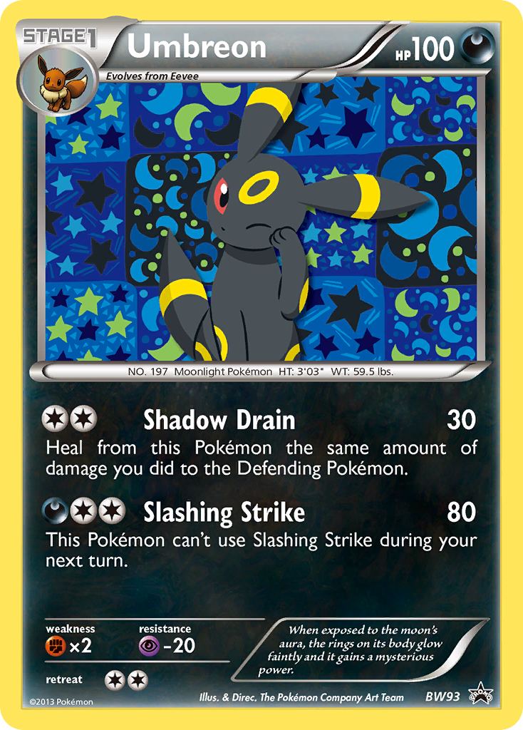 Umbreon [BW Black Star Promos] | Chromatic Games