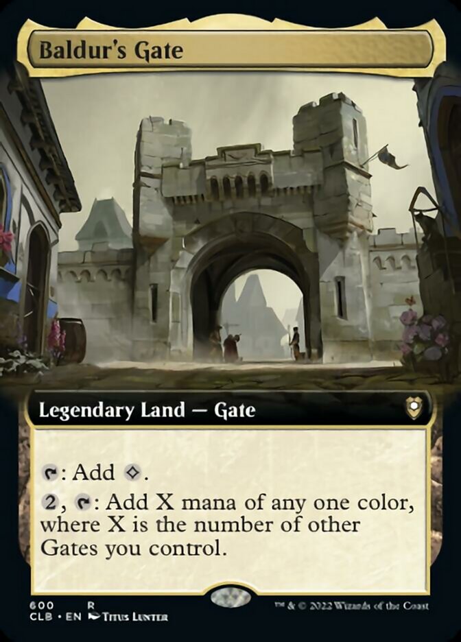 Baldur's Gate (Extended Art) [Commander Legends: Battle for Baldur's Gate] | Chromatic Games