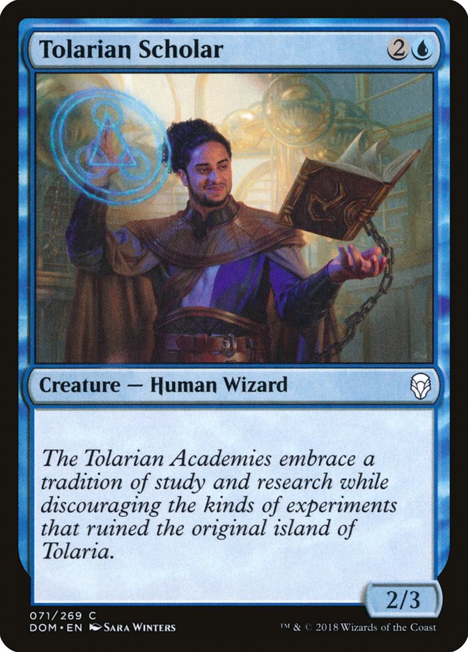 Tolarian Scholar [Dominaria] | Chromatic Games