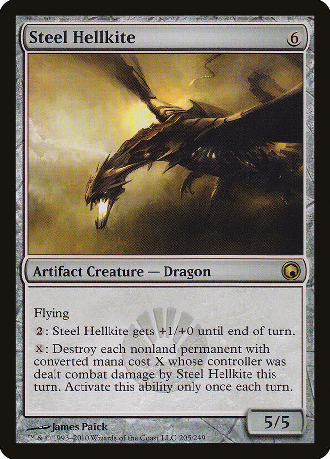 Steel Hellkite [Scars of Mirrodin] | Chromatic Games