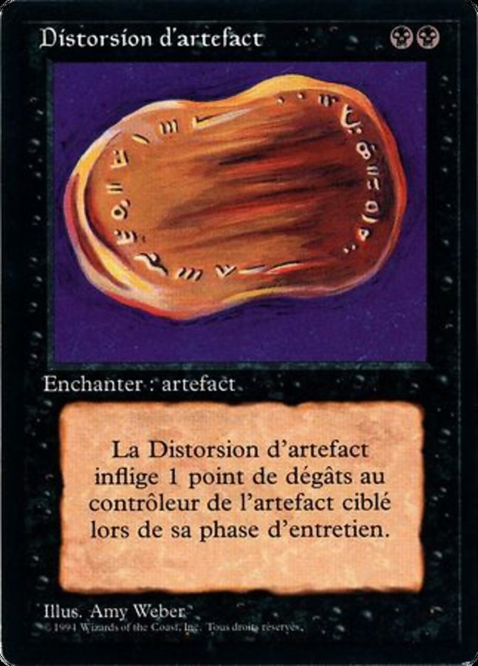 Warp Artifact [Foreign Black Border] | Chromatic Games