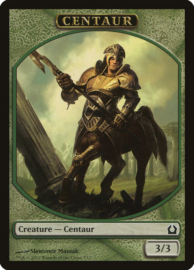 Centaur Token [Return to Ravnica Tokens] | Chromatic Games