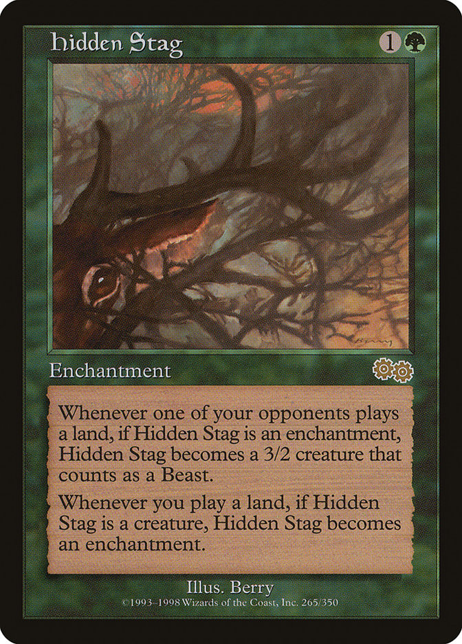 Hidden Stag [Urza's Saga] | Chromatic Games