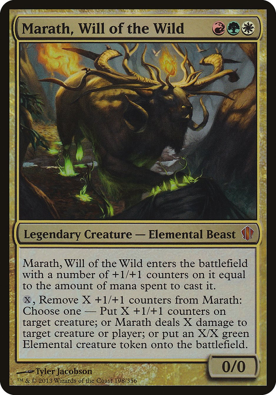 Marath, Will of the Wild (Oversized) [Commander 2013 Oversized] | Chromatic Games